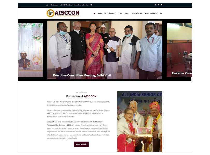 AISCCON – National Association of the Senior Citizens