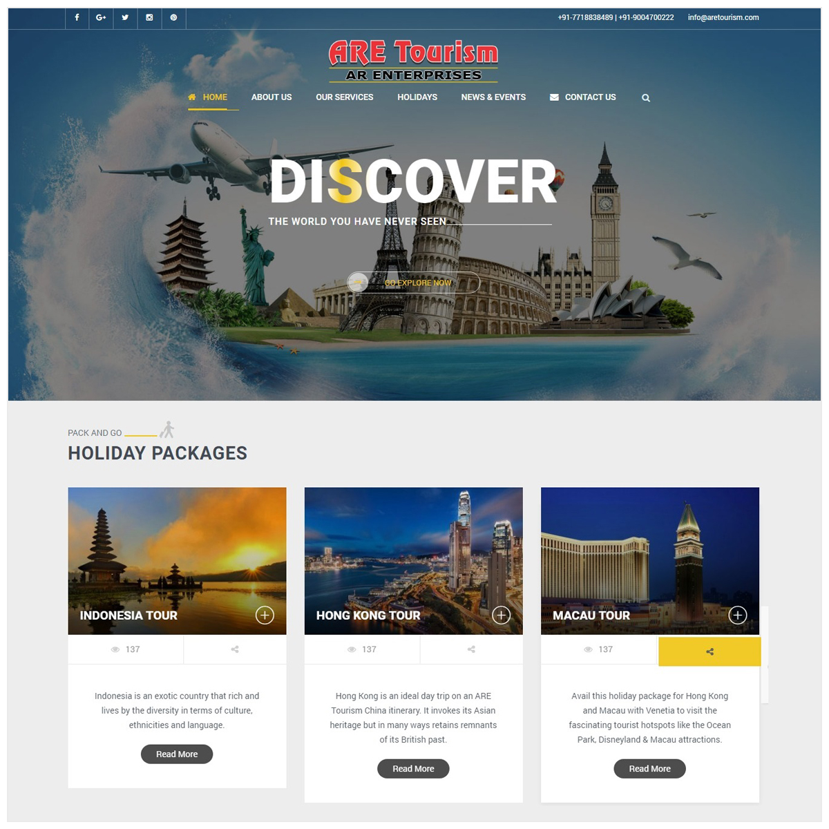 ARE-Tourism
